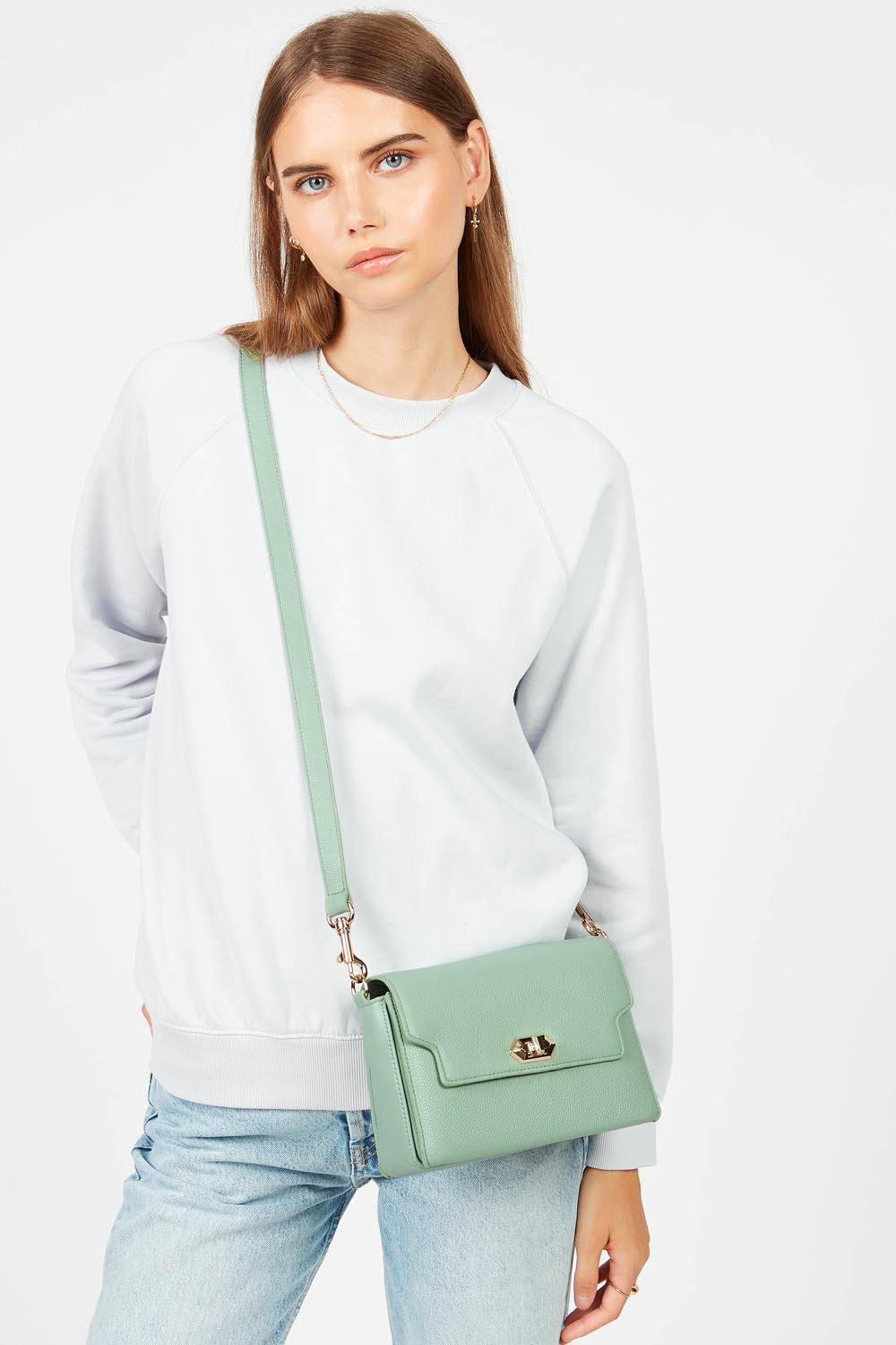 sac trotteur - foulonné milano #couleur_vert-gris