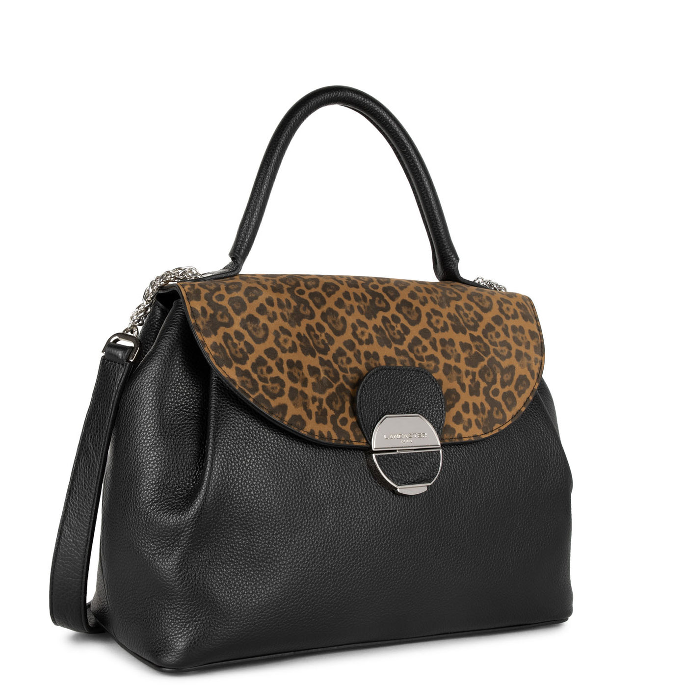 grand sac à main - pia #couleur_noir-lopard