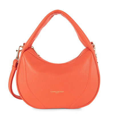 sac à main - foulonné cerceau #couleur_orange
