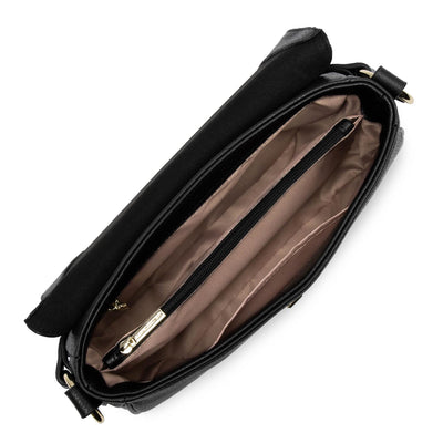 grand sac trotteur - foulonné milano #couleur_noir