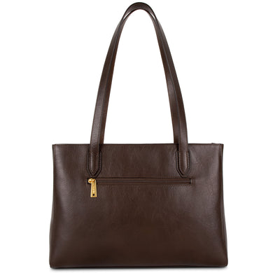 sac cabas épaule - légende #couleur_marron