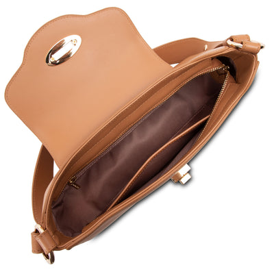 sac besace - marble touch #couleur_camel