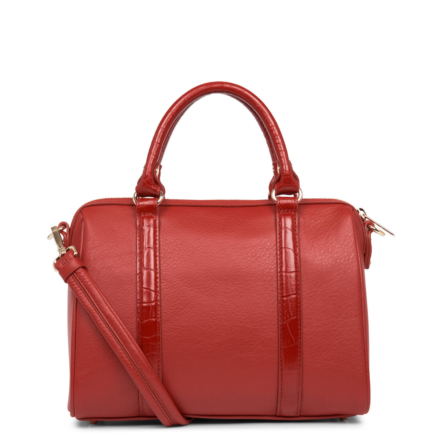 sac polochon - mademoiselle ana #couleur_rouge-croco