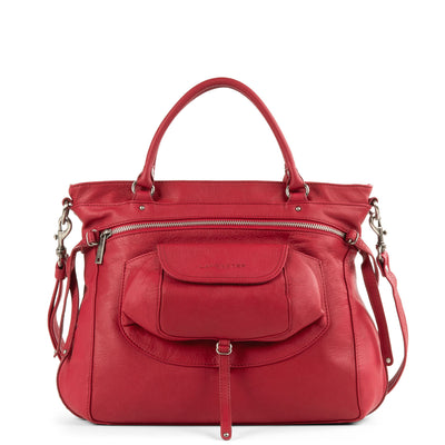 grand sac à main - soft vintage nova #couleur_rouge