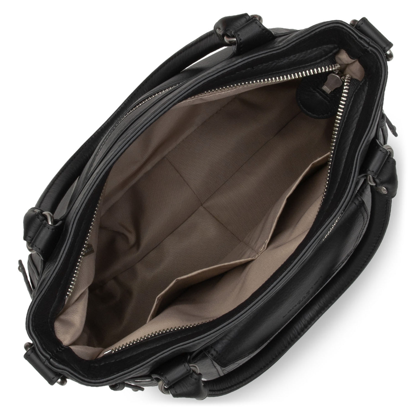 sac à main - soft vintage nova #couleur_noir-croco