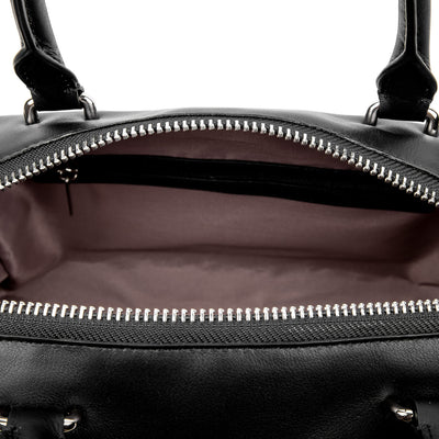 sac boite - soft nappa #couleur_noir-croco