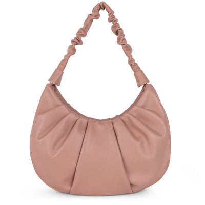 sac hobo - soft chou chou #couleur_rose-cendre