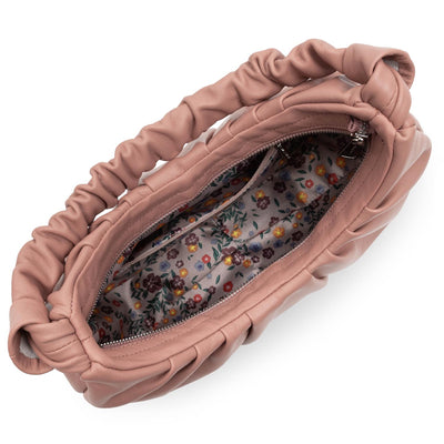 sac hobo - soft chou chou #couleur_rose-cendre