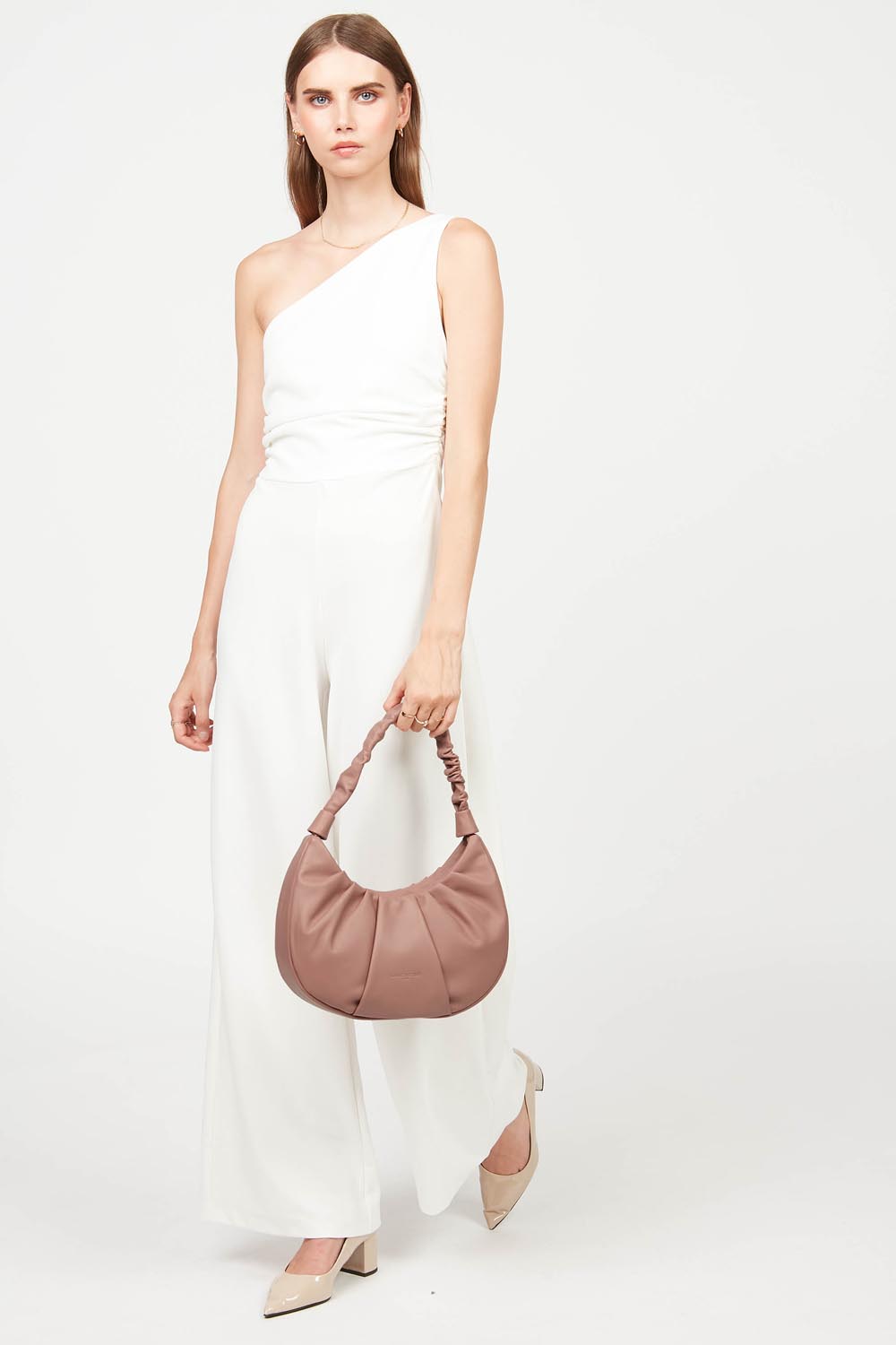 sac hobo - soft chou chou #couleur_rose-cendre