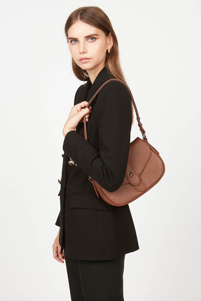 sac trotteur - soft tie #couleur_cognac