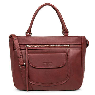 sac à main - soft vintage #couleur_bordeaux