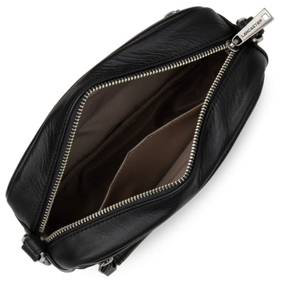 sac trotteur - soft vintage #couleur_noir-croco