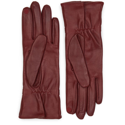 gants - accessoires gants femme #couleur_rouge