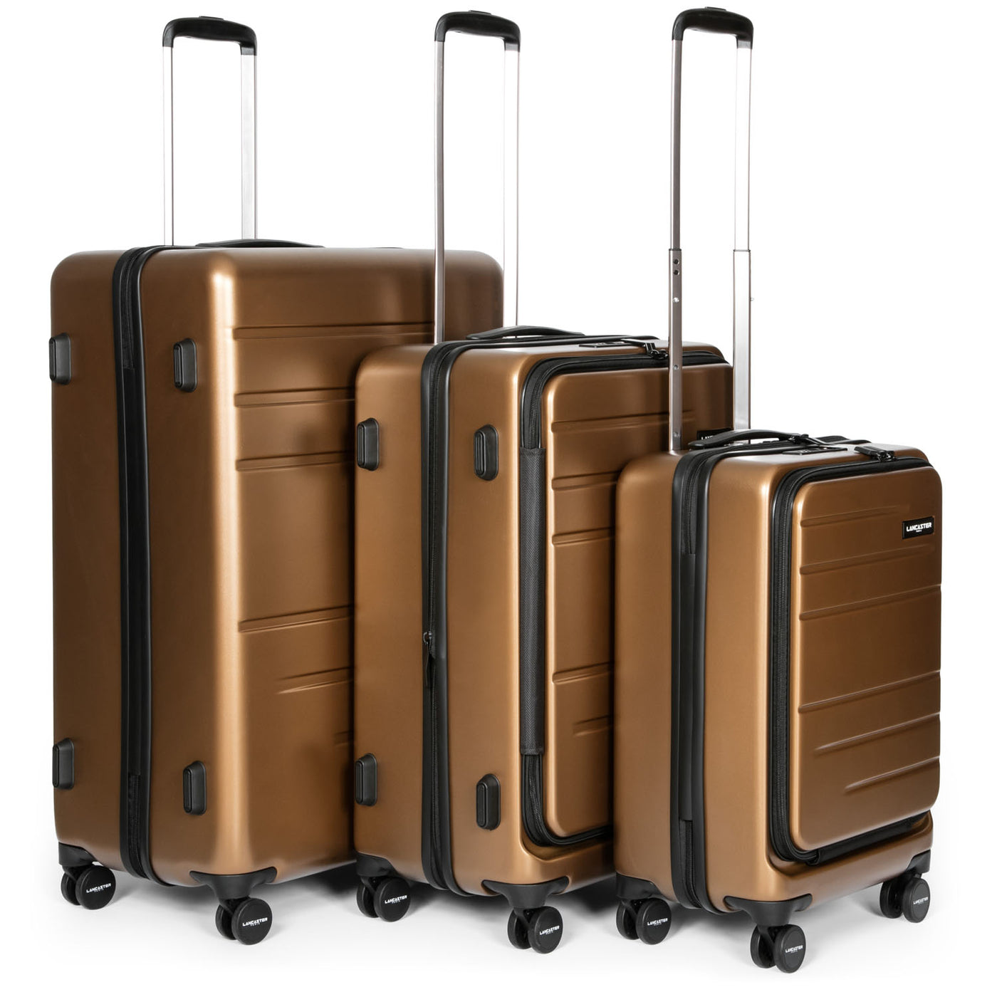 set de 3 bagages - bagages #couleur_bronze