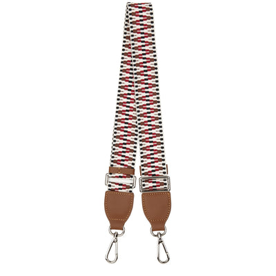 bandoulière - accessoires textile #couleur_beige-multi